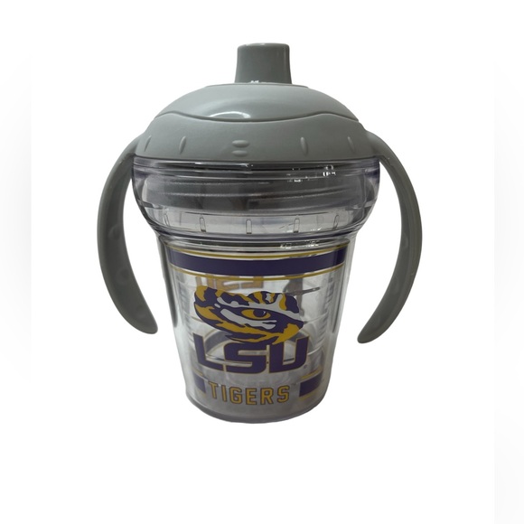 Tervis My First Tervis Sippy Cup LSU Tigers Toddler Cup Purple Yellow Louisiana - Picture 6 of 11